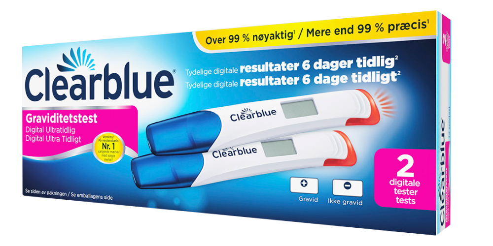 Tidligt graviditetstest – Clearblue
